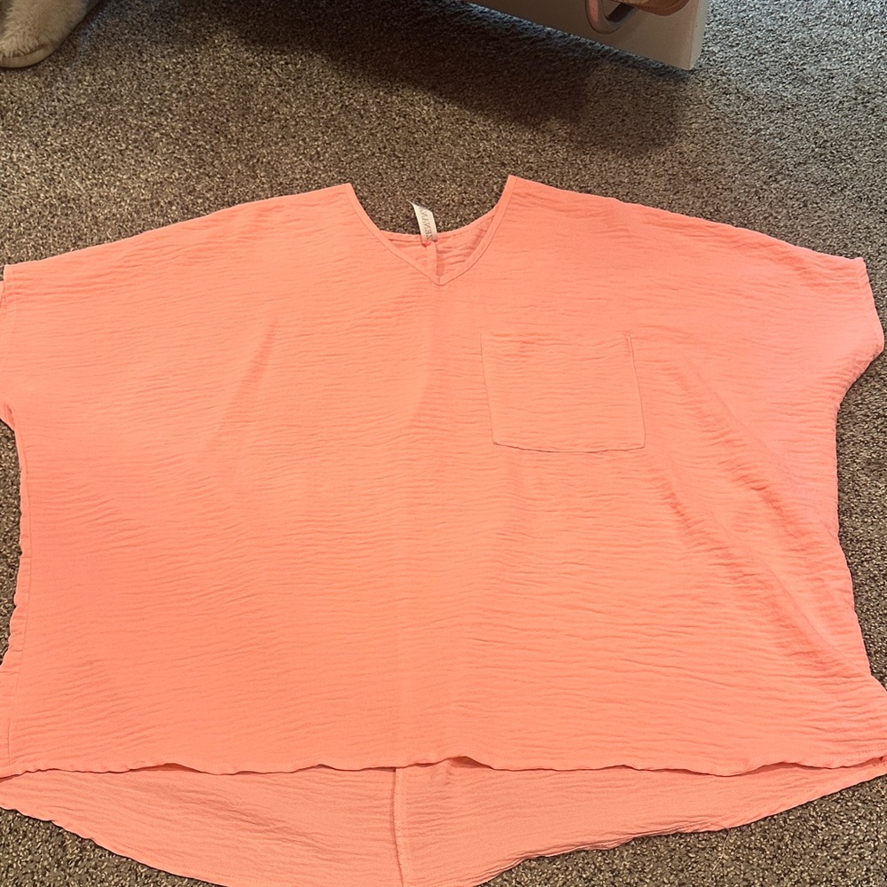 Zenana Coral Women's Top